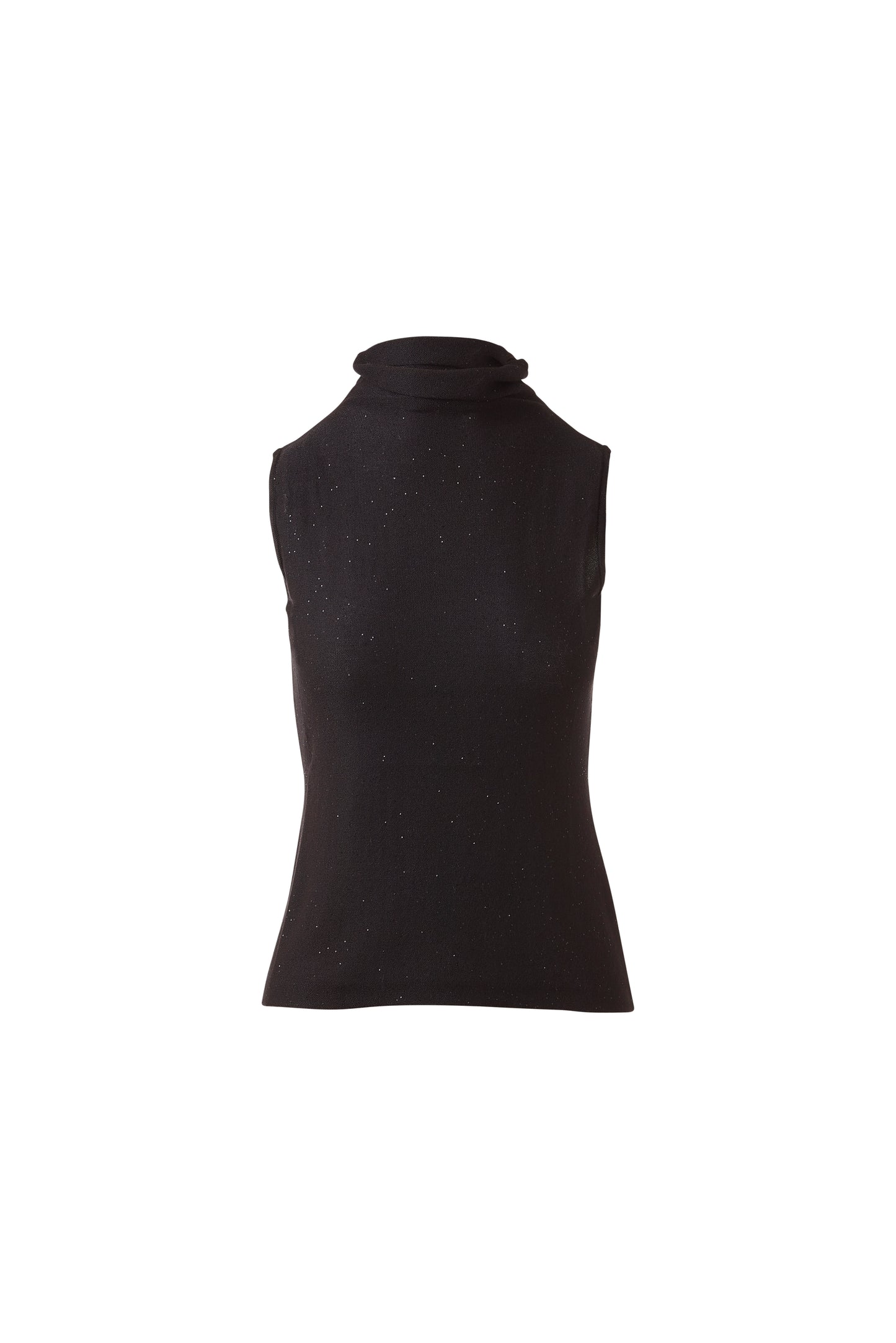 SEQUIN SLEEVELESS FUNNEL