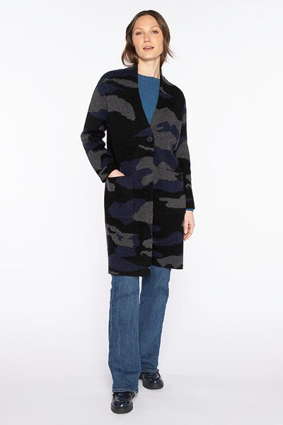 MLVINCE camo cardigan XLサイズ LFSN5296_BLACK_MULTI_027_grand