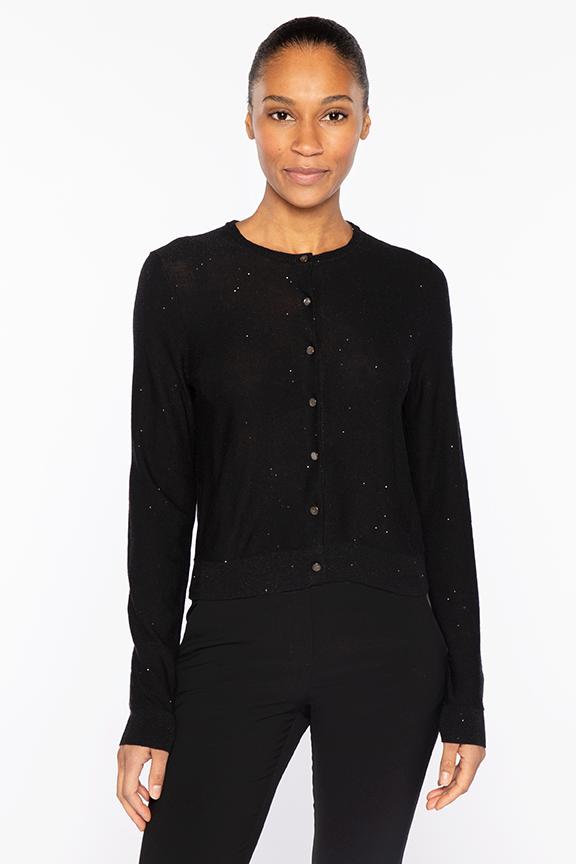 SEQUIN DRESS CARDIGAN