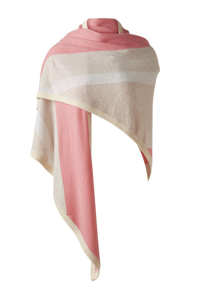 STRIPE TRIANGLE WRAP