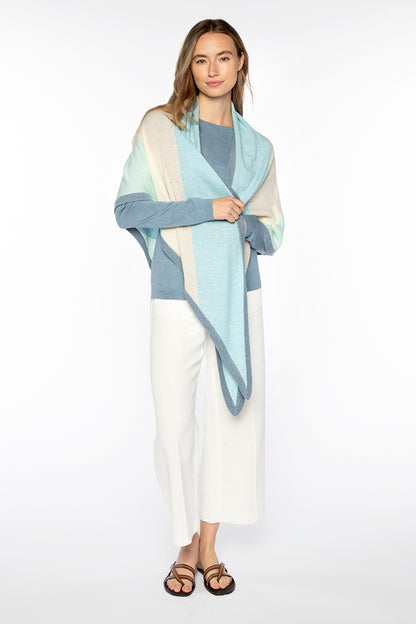 Stripe Triangle Wrap