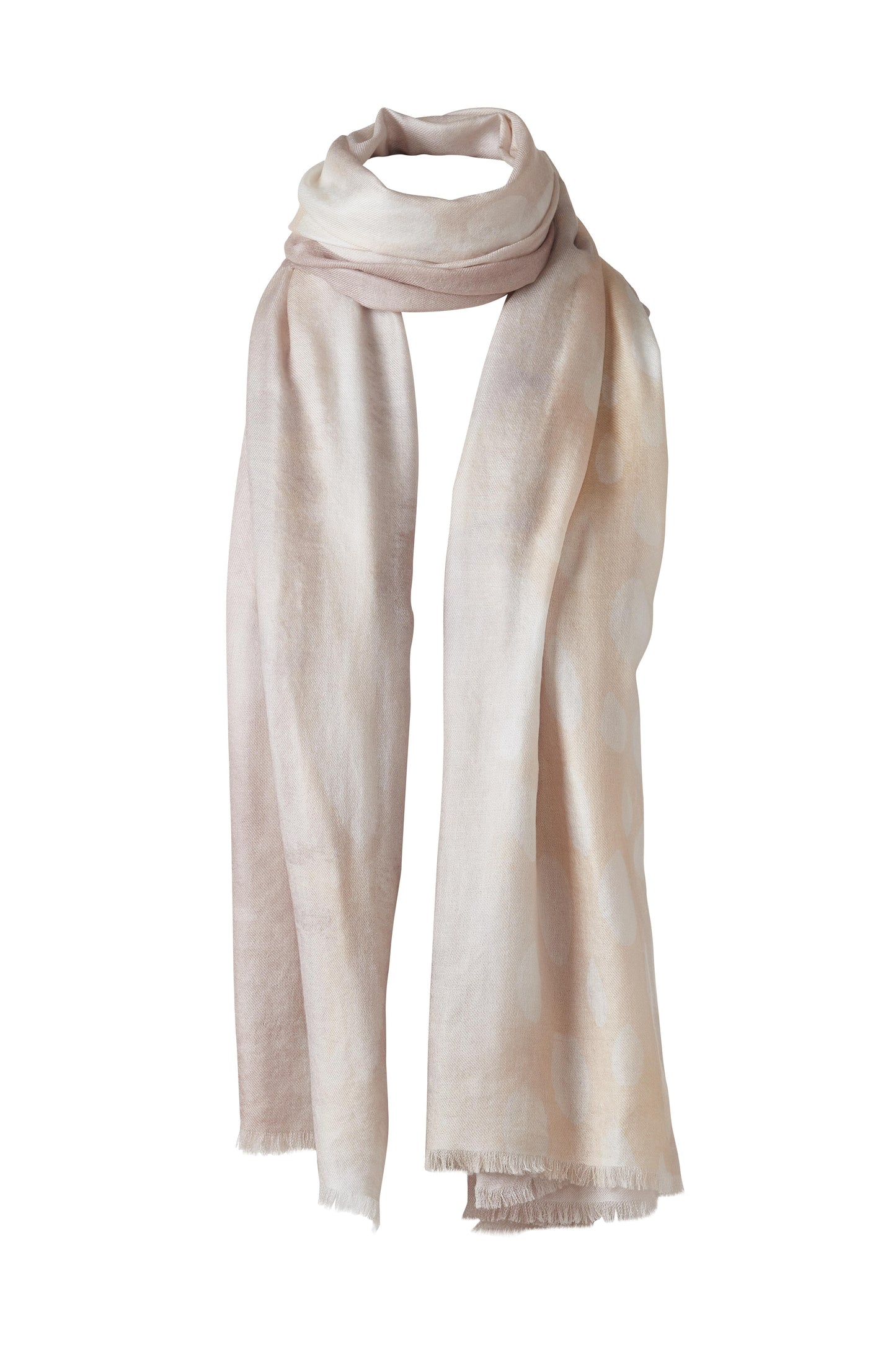 WATERCOLOR DOT SCARF