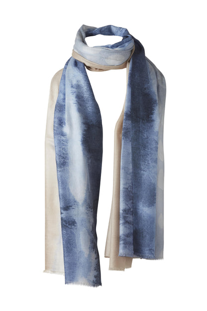 WATERCOLOR DOT SCARF