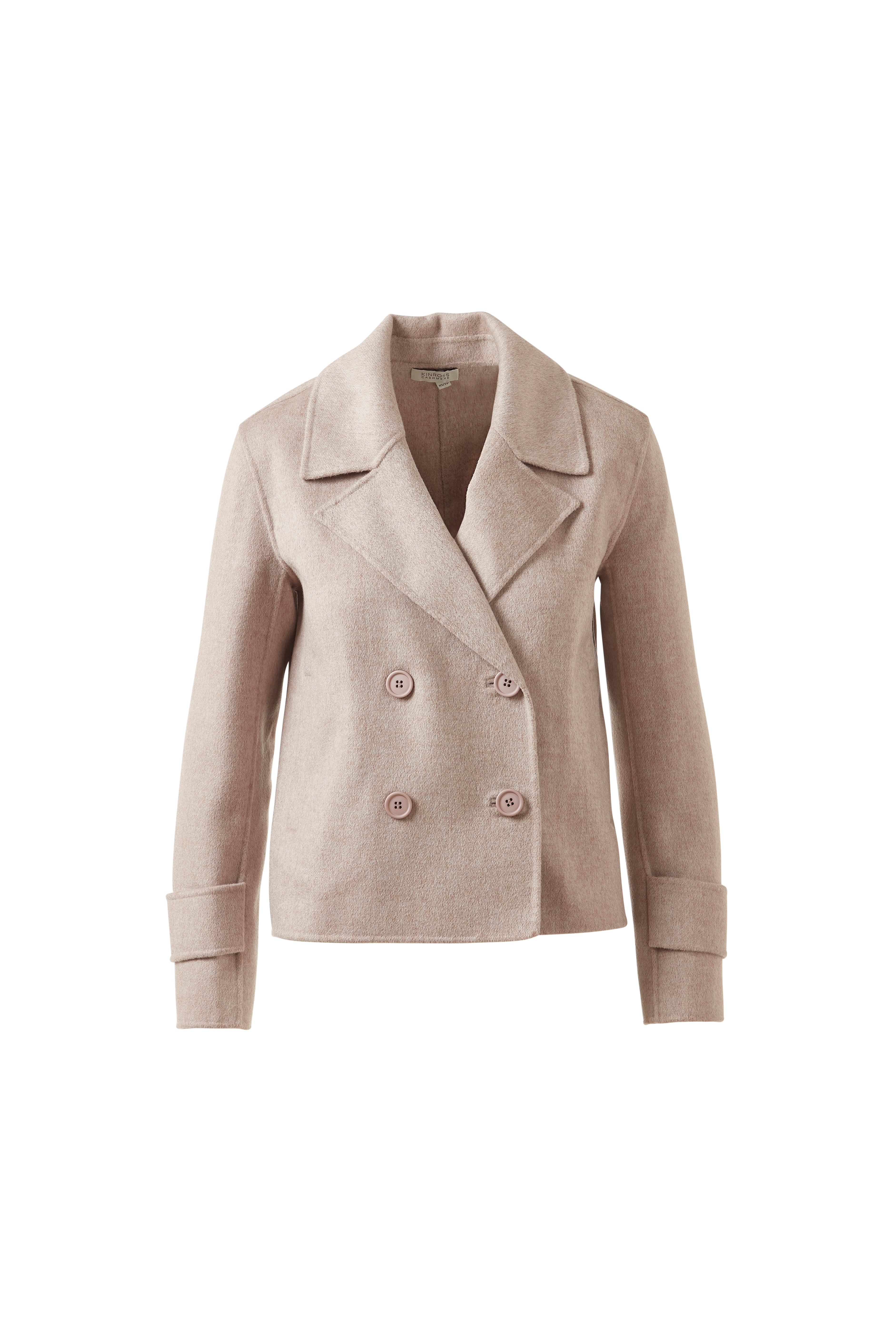 SHORT TRENCH COAT – Kinross Cashmere