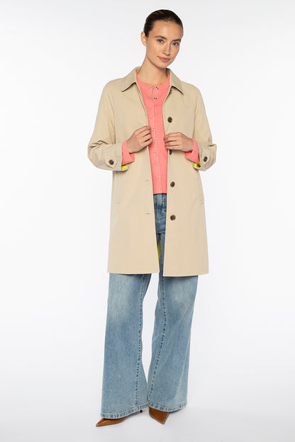 Lightweight 3/4 Length Coat