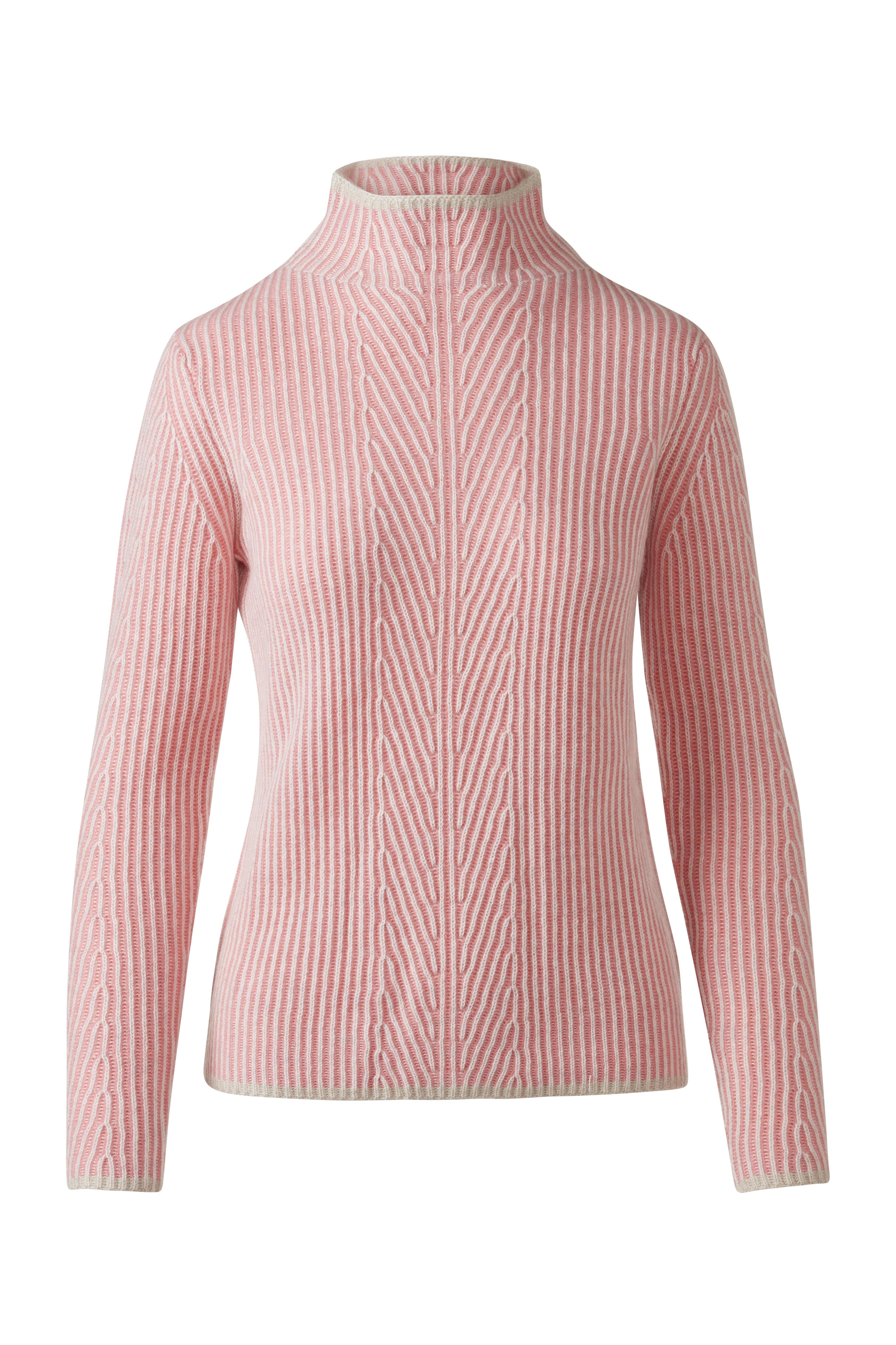 Plaited Rib Funnel | KINROSS – Kinross Cashmere