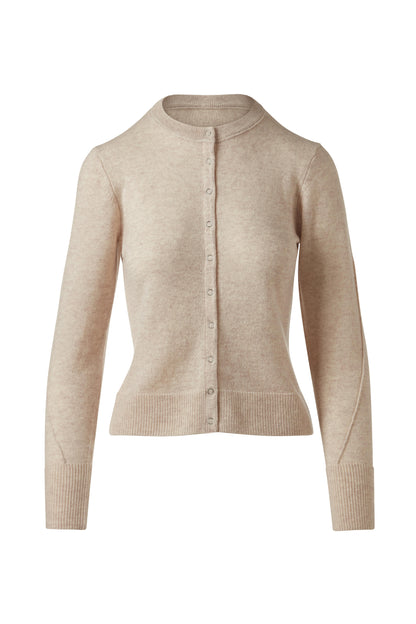 SNAP AND RIBBON CARDIGAN