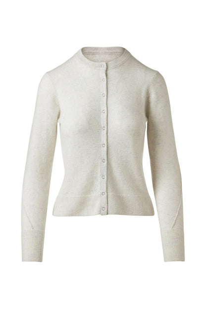 SNAP AND RIBBON CARDIGAN