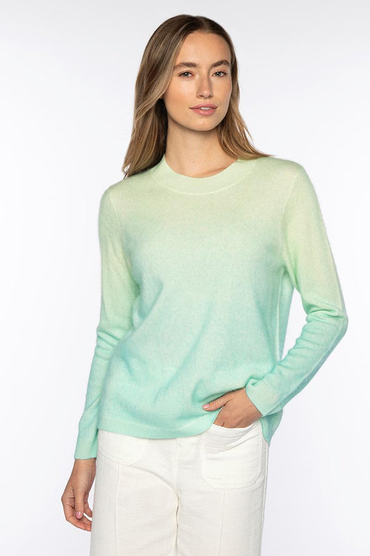 BRUSHED COLORBLOCK EASY CREW