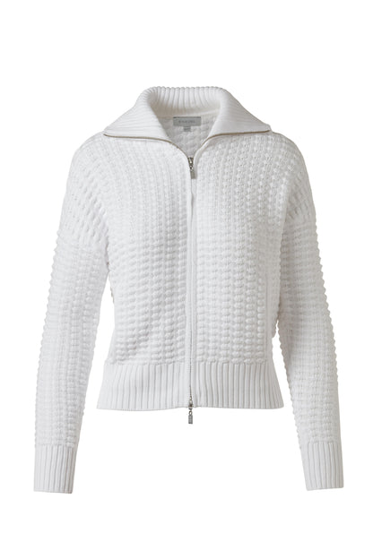 BOBBLE ZIP CARDIGAN