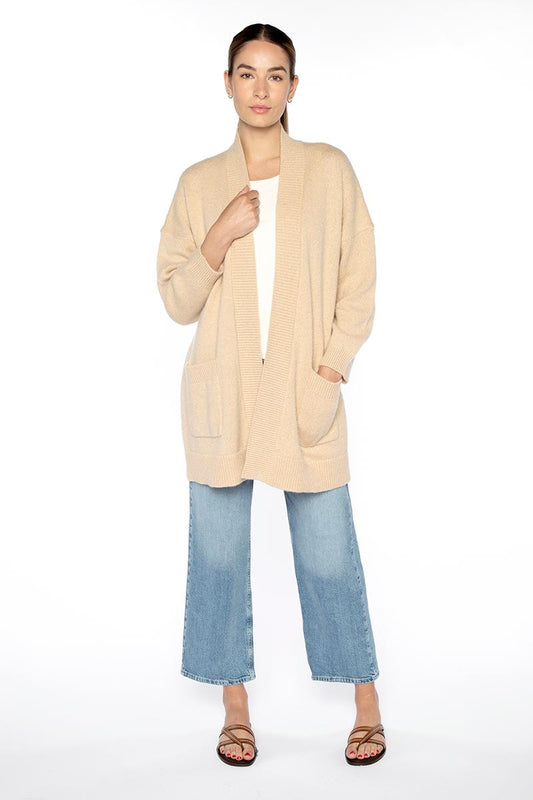 LOFTY LUREX EASY CARDIGAN