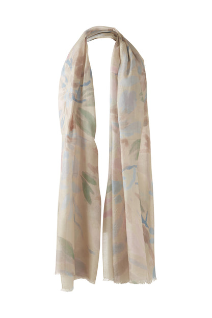 SOFT FLORAL PRINT SCARF