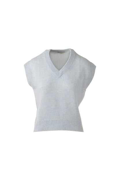 MARLED CAP SLEEVE VEE