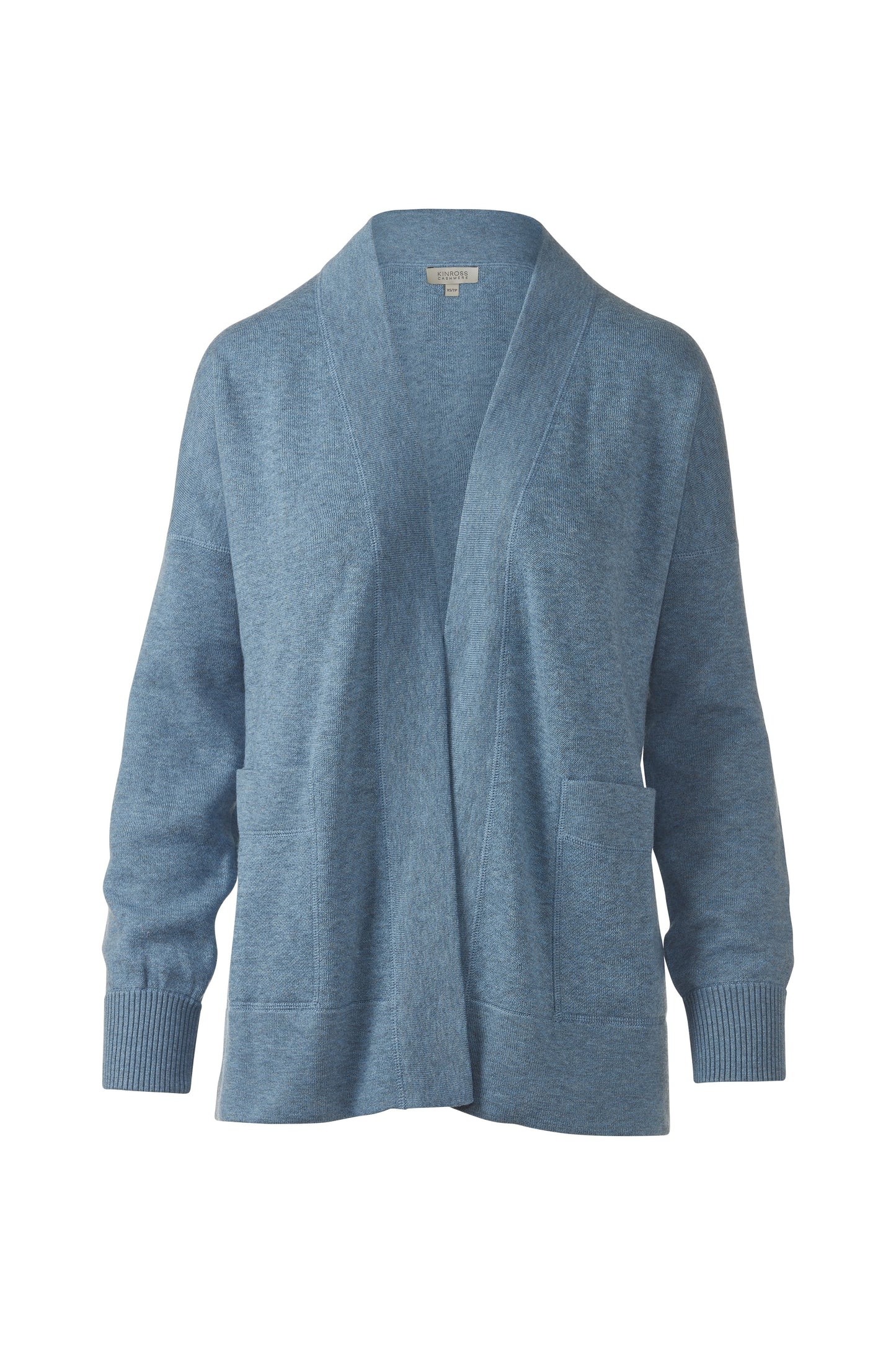 EASY TRAVEL CARDIGAN in DENIM
