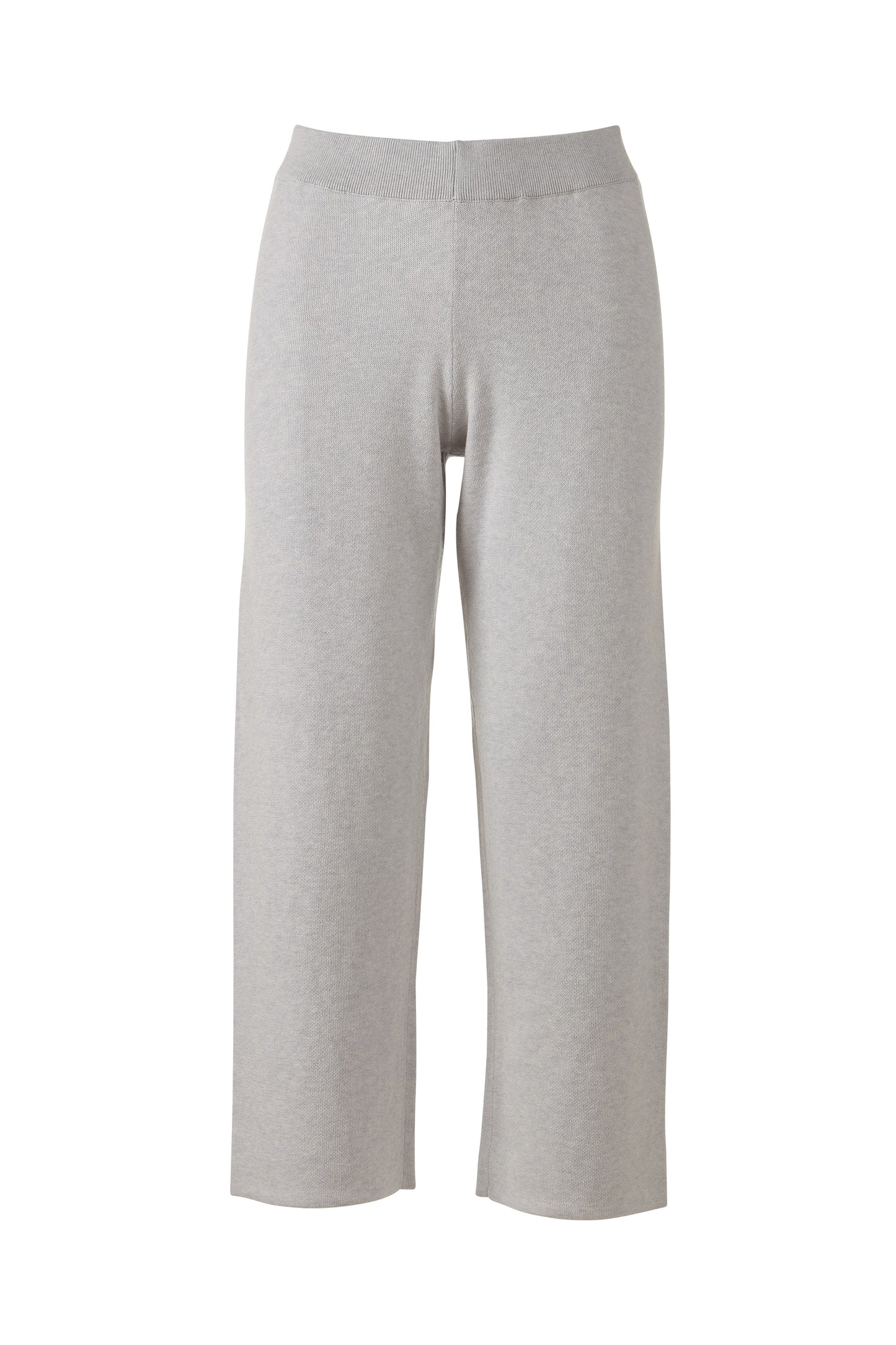 DOUBLEKNIT CROP PANT in GREYSTONE
