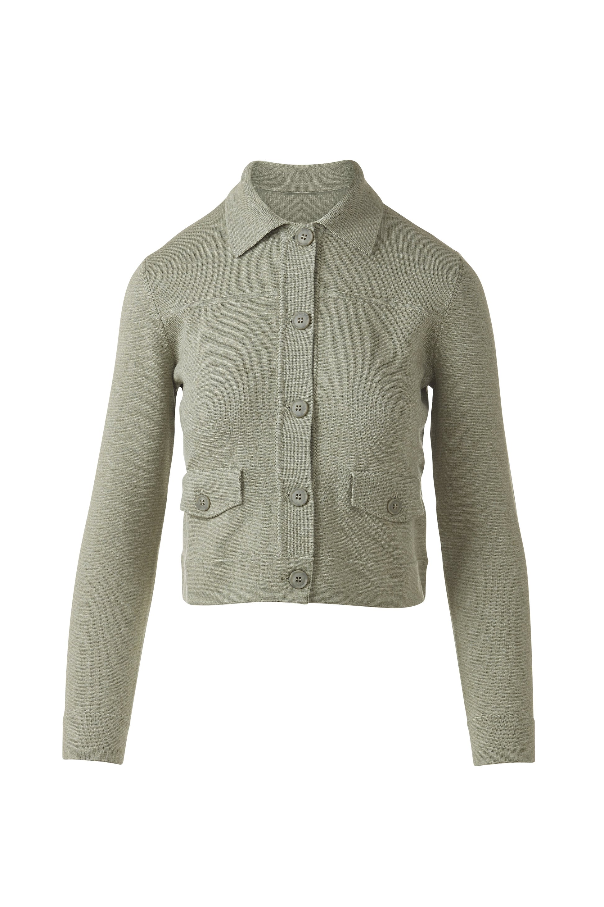 TRAVEL SHACKET in SAGE