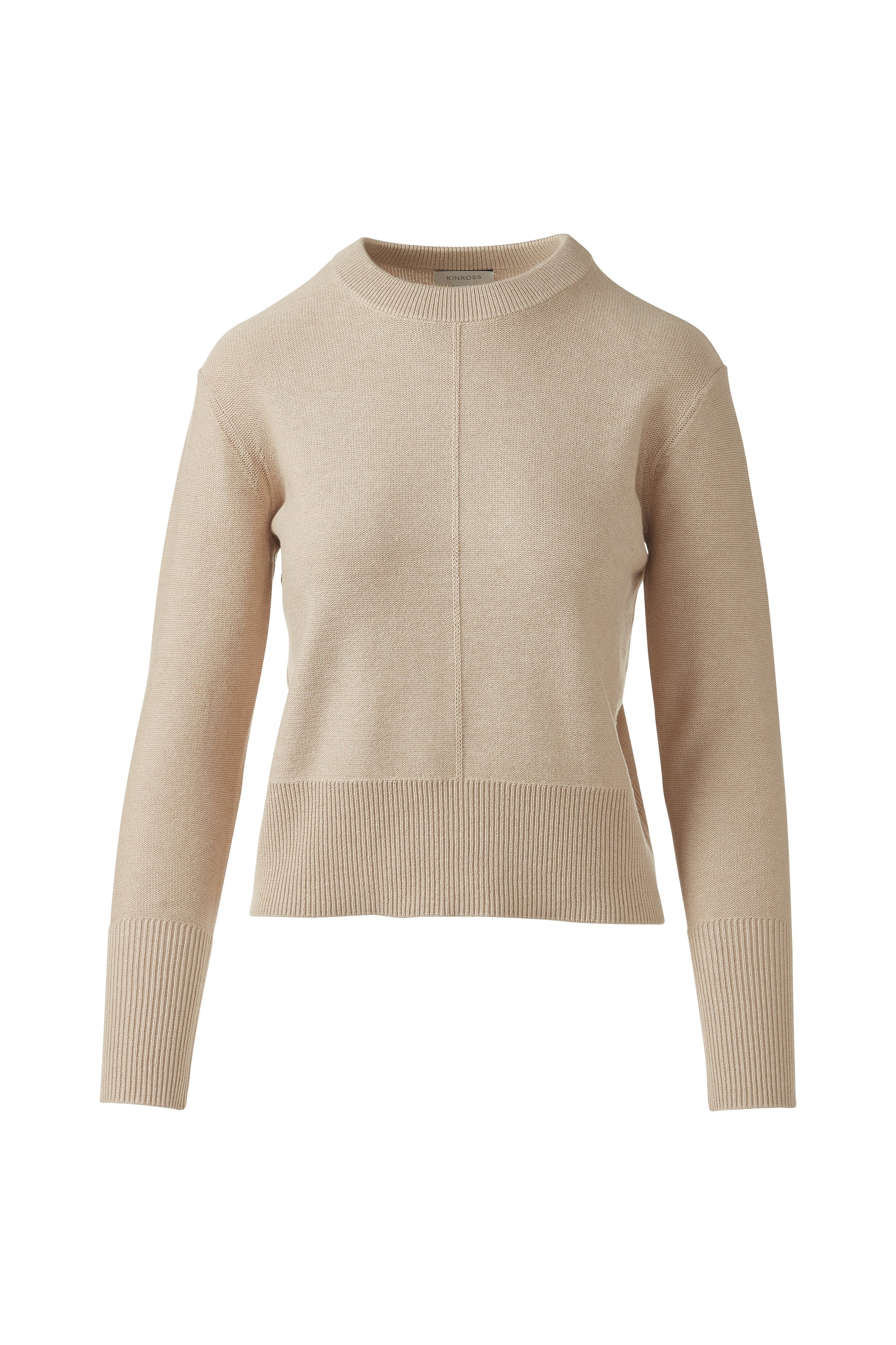 RIB TRIM CREW in STRAW