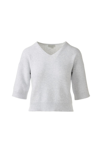 GARTER EASY VEE in DOVE