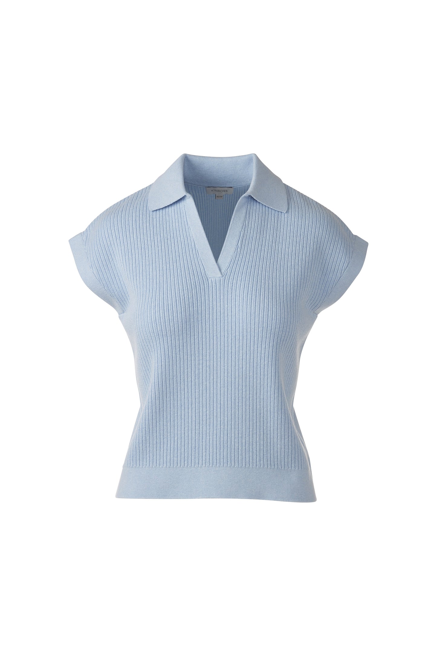 RIB SPLITNECK POLO in SKYWAY