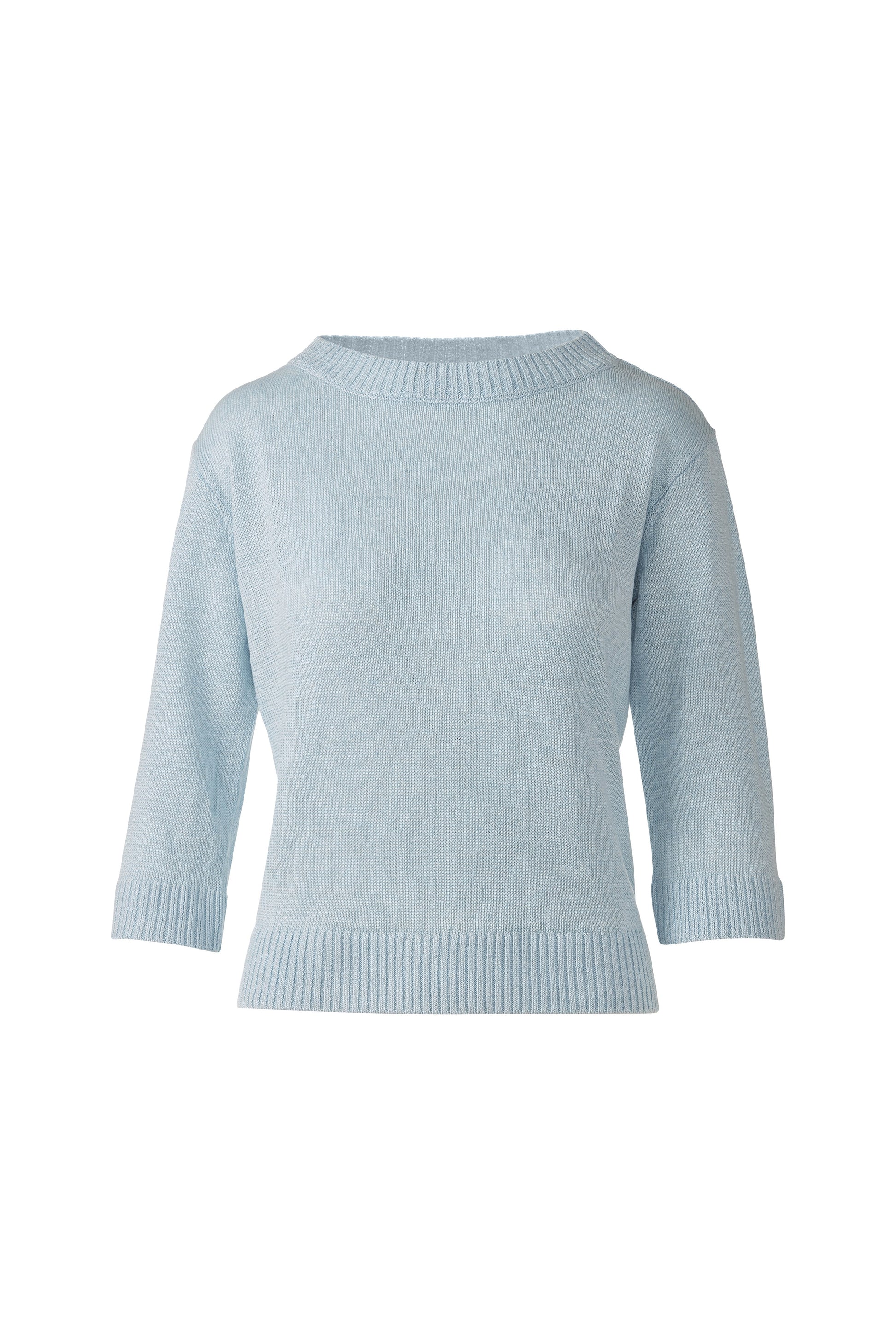 ELBOW SLEEVE PULLOVER in CRYSTAL