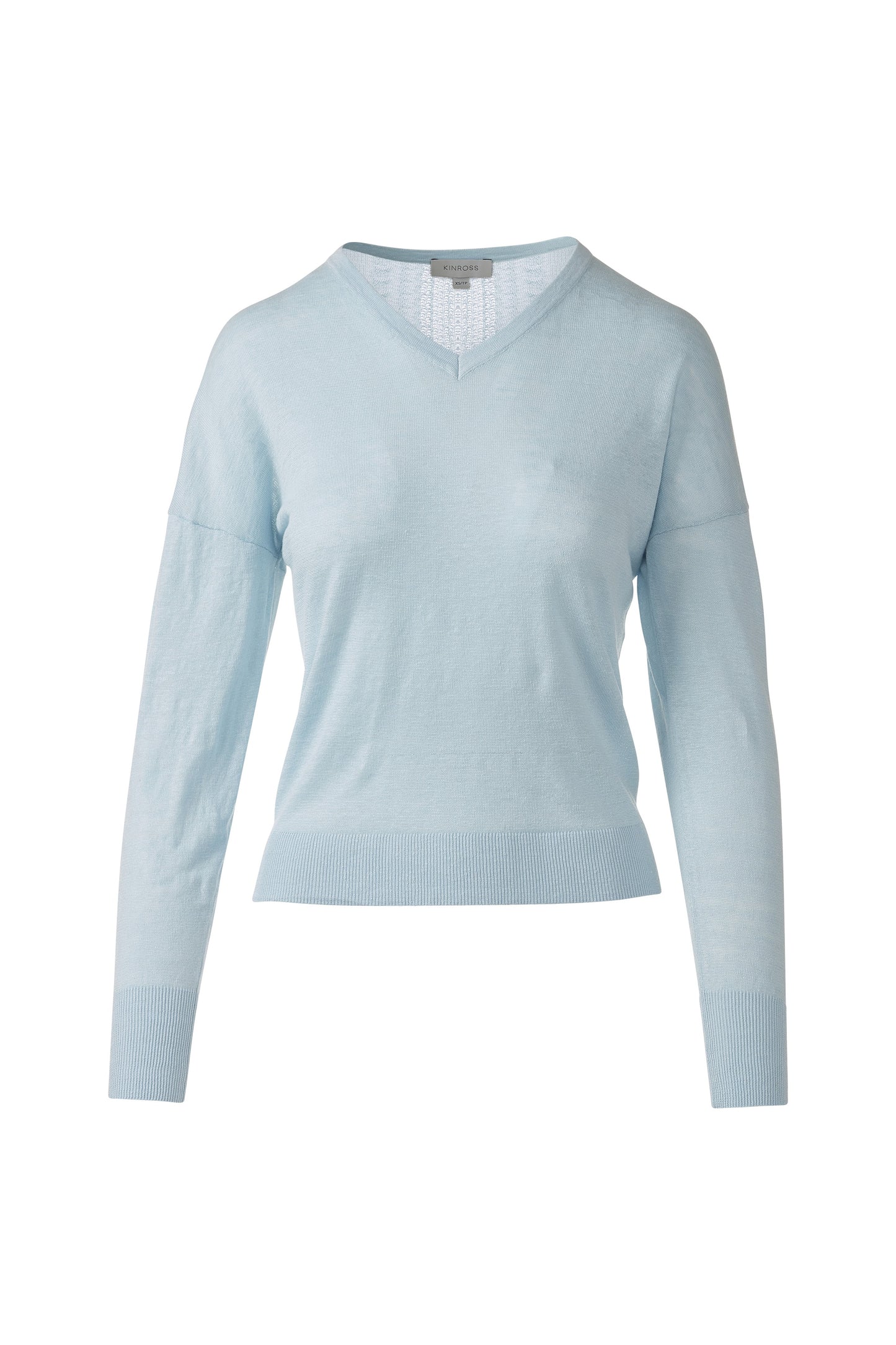 MULTI-COLOR STRIPE VEE in CRYSTAL