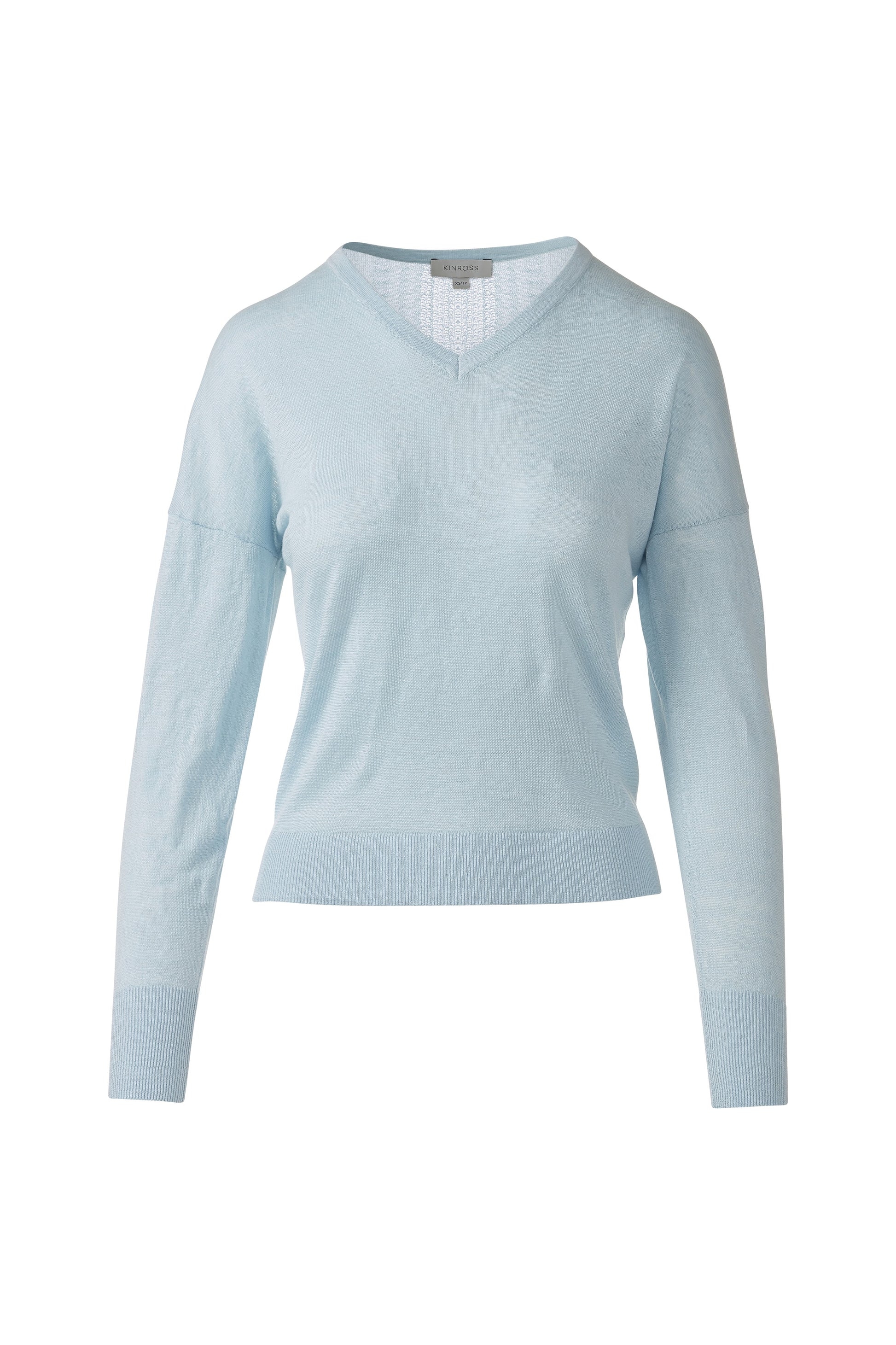 MULTI-COLOR STRIPE VEE in CRYSTAL