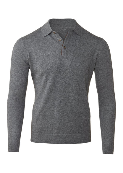 Suede Trim Polo