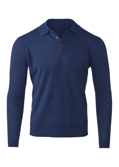 Suede Trim Polo