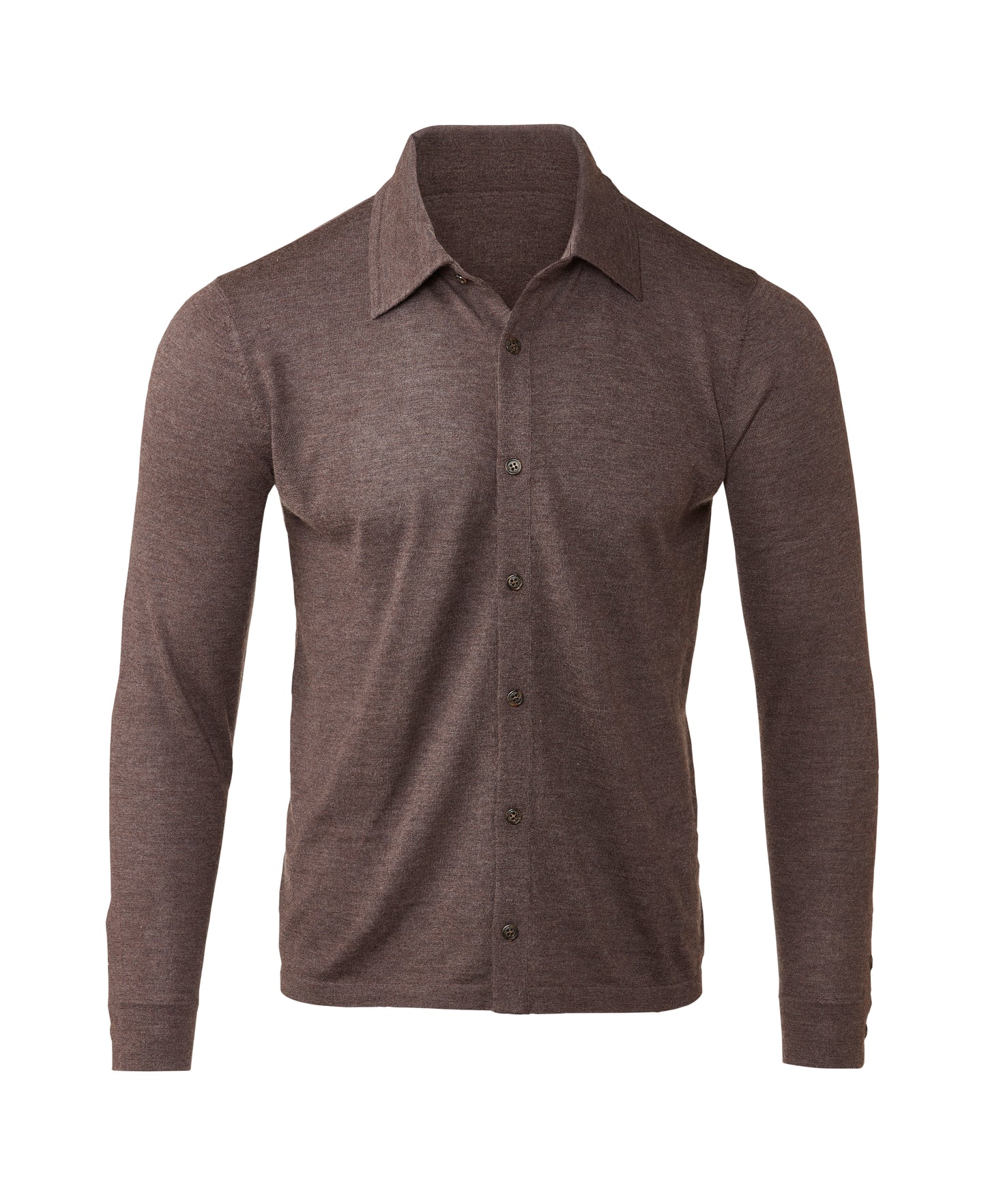 Worsted Shirt Cardigan