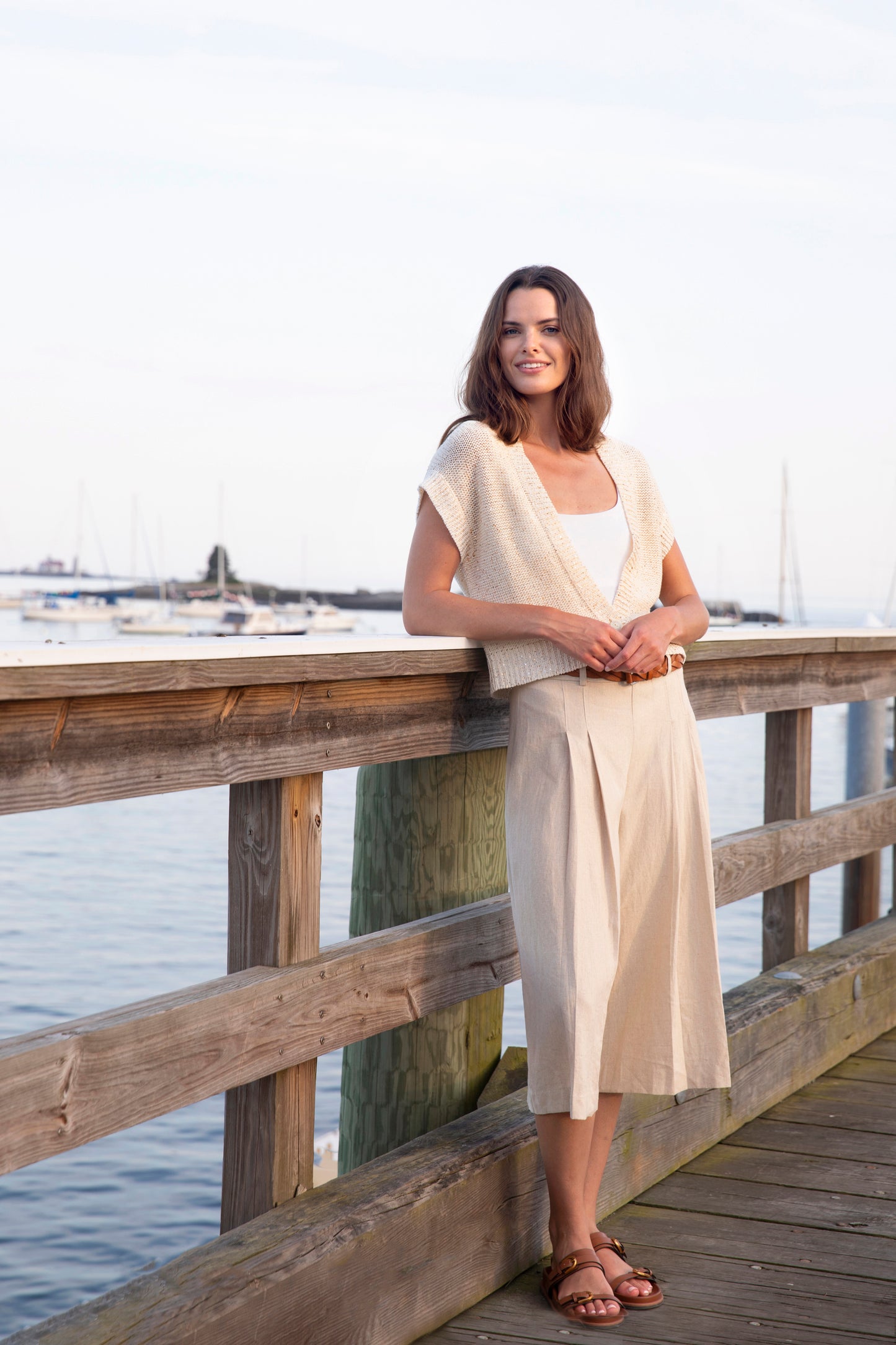 SEQUIN CAP SLEEVE CARDIGAN