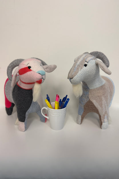 SMALL STUFFED GOAT - GUS THE GOAT