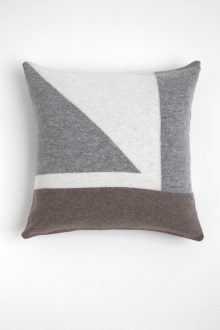Intarsia Pillow Cover - Kinross Cashmere