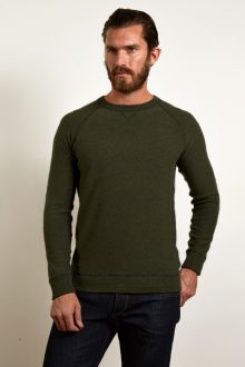 Coverstitch Sweatshirt - Kinross Cashmere