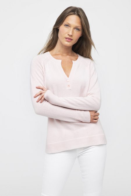 Fitted Henley - Kinross Cashmere