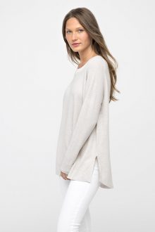 Easy Thermal Pullover - Kinross Cashmere