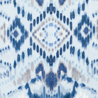 Mountain Ikat Print Scarf - Kinross Cashmere