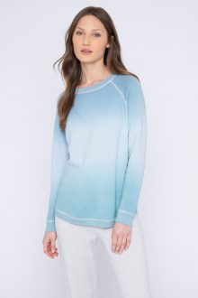Reversible Ombre Sweatshirt - Kinross Cashmere