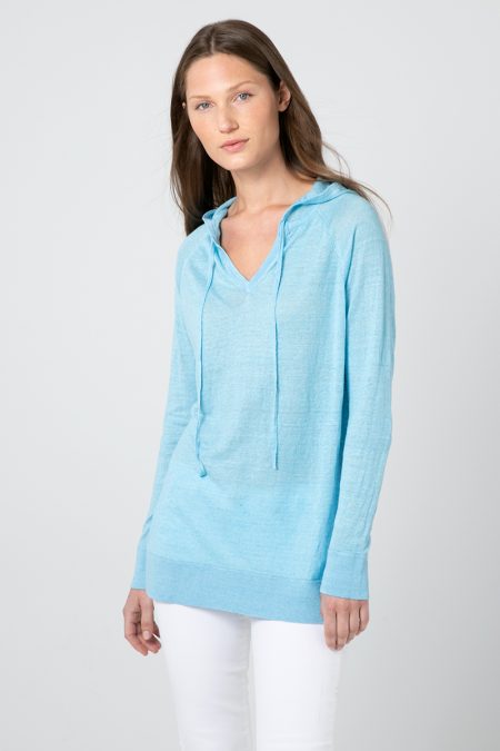 Easy Pullover Hoodie - Kinross Cashmere