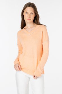 Piped Easy Vee - Kinross Cashmere