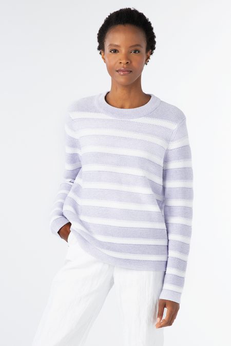 Stripe Crew - Kinross Cashmere