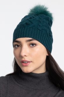 Cable Hat - Kinross Cashmere