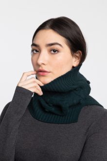 Cable Neck Warmer - Kinross Cashmere
