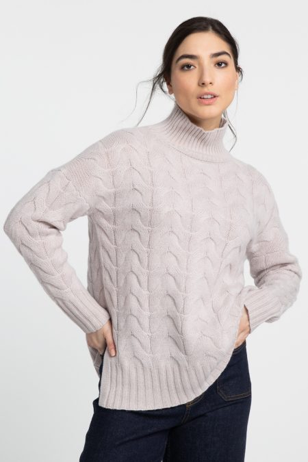 Luxe Cable Funnel - Kinross Cashmere