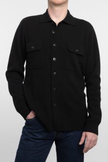 Doubleknit Shirt Jacket - Kinross Cashmere