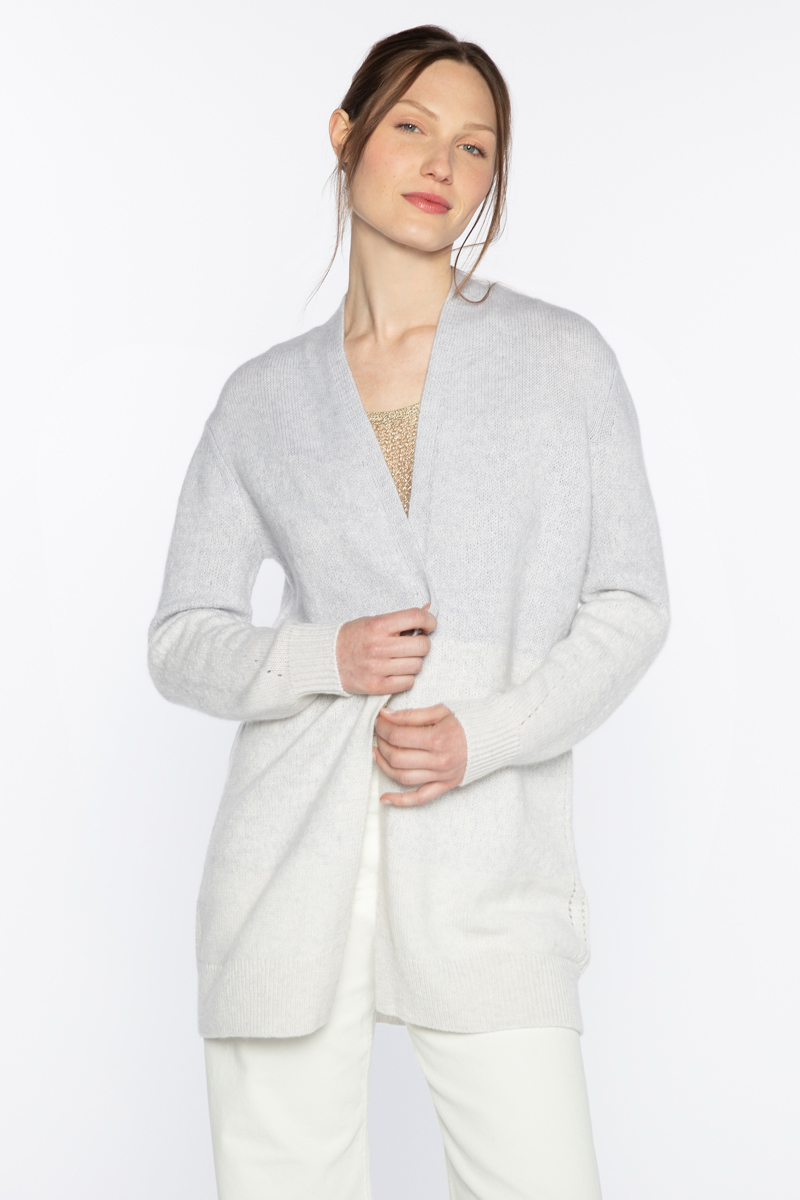 Ombre Cardigan- Kinross Cashmere