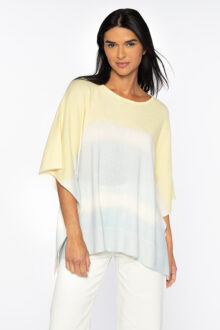 Painted Stripe Popover - Kinross Cashmere