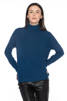 Textured Slouchy Funnel - Kinross Cashmere