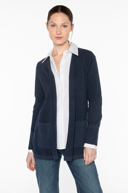 Thermal Easy Cardigan - Kinross Cashmere