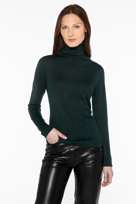 L/S Seamed Funnel - Kinross Cashmere