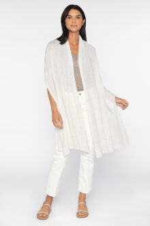 Lurex Stripe Wrap - Kinross Cashmere